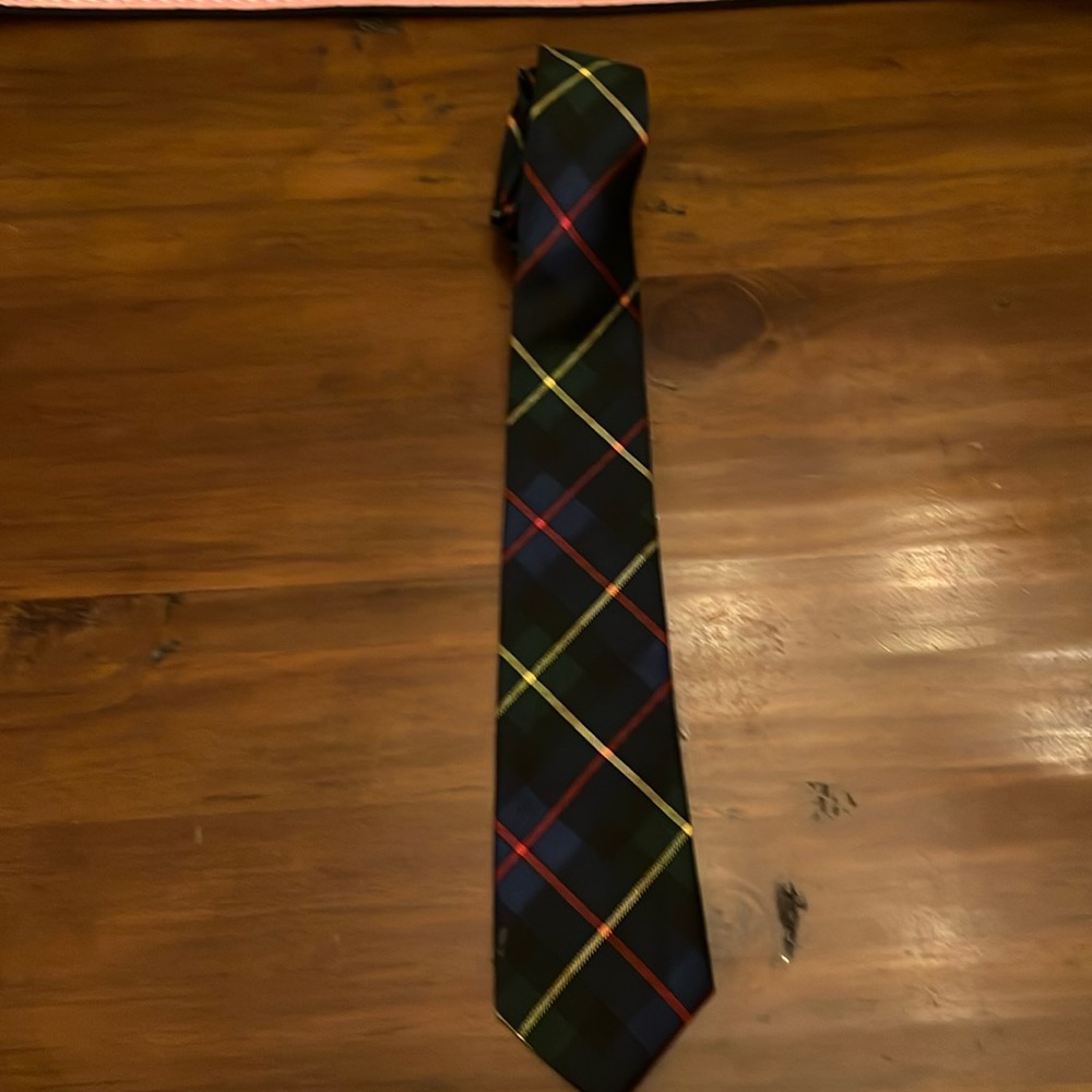Gordon Plaid Boys Tie